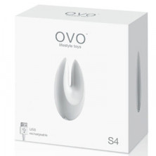 Ovo S4 Клиторальный стимулятор, белый