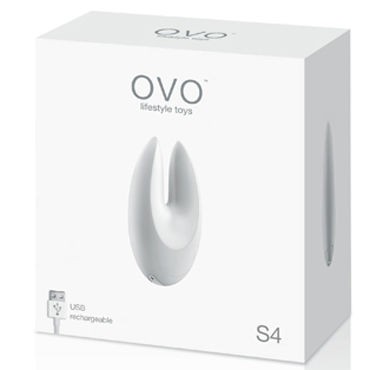 Ovo S4 Клиторальный стимулятор, белый