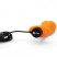 B-vibe Swirl Texture Plug, оранжевый