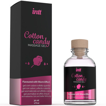 Intt Massage Gel Cotton Candy, 30 мл
