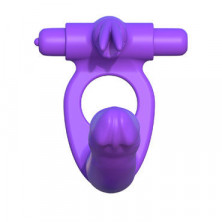 Pipedream Fantasy C-Ringz Silicone Double Penetrator Rabbit