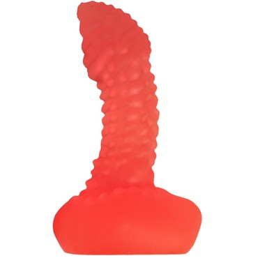 Биоклон Анальный плаг с пупырышками 9 см, розовый