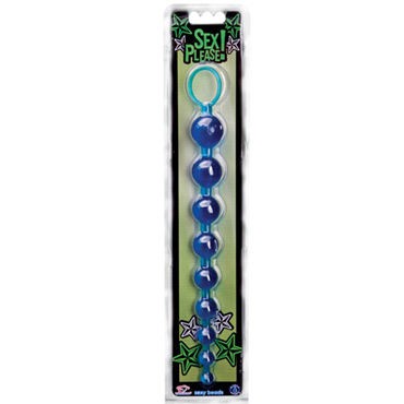 Topco Sex Please! Sexy Beads, голубой
