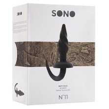 Shots Toys Sono Butt Plug №11, черная