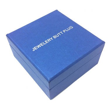 Butt Plug Gold Small, бриллиант