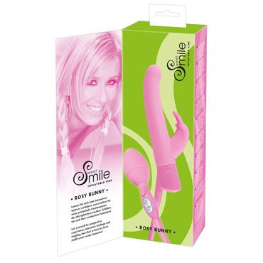 Smile Aufpumpbarer Vibrator Rosy Bunny