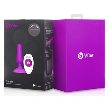 B-Vibe Novice Plug, фиолетовый