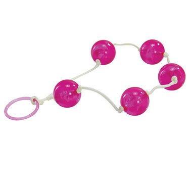 Toyz4lovers Jammy Jelly Anal Love Balls, розовые