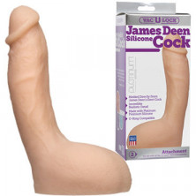 Doc Johnson Vac-U-Lock James Deen Silicone Cock