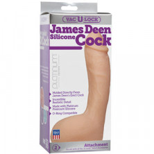 Doc Johnson Vac-U-Lock James Deen Silicone Cock