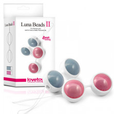 LoveToy Luna Beads II, голубые