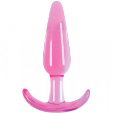 NS Novelties Jelly Rancher Smooth T-Plug, розовая