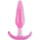 NS Novelties Jelly Rancher Smooth T-Plug, розовая