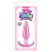 NS Novelties Jelly Rancher Smooth T-Plug, розовая