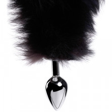 Wild Lust Анальная втулка из металла, серебристый/черный