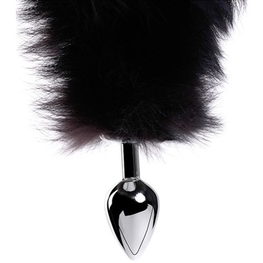 Wild Lust Анальная втулка из металла, серебристый/черный