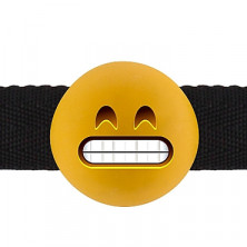 Shots Grinning Emoji, желтый