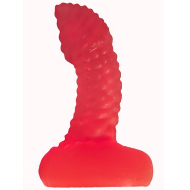 Биоклон Анальный плаг с пупырышками 11 см, розовый