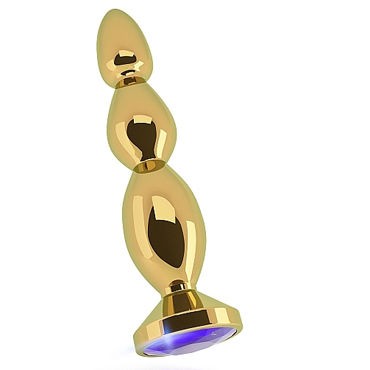 Shots toys Rich Gold Plug Purple Sapphire R3