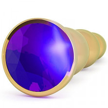 Shots toys Rich Gold Plug Purple Sapphire R3