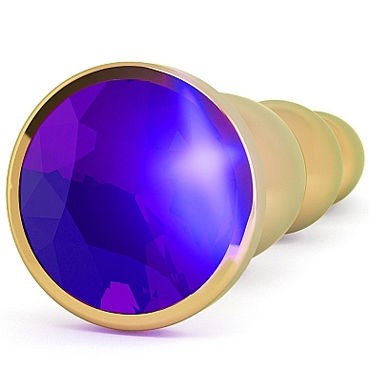 Shots toys Rich Gold Plug Purple Sapphire R3