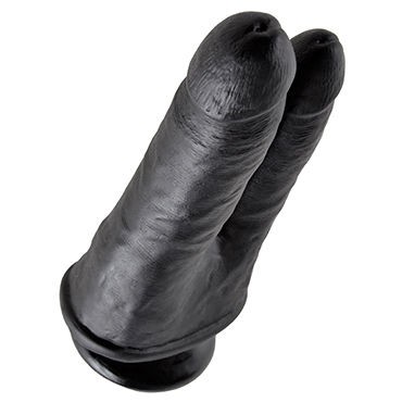Pipedream King Cock Double Penetrator, черный