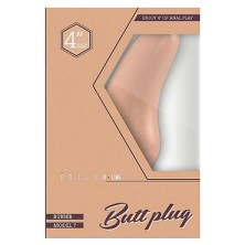 Shots Toys Bottom Line Buttplug Model 7, телесная