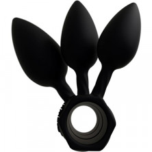 Bathmate Anal Training Plugs, черный