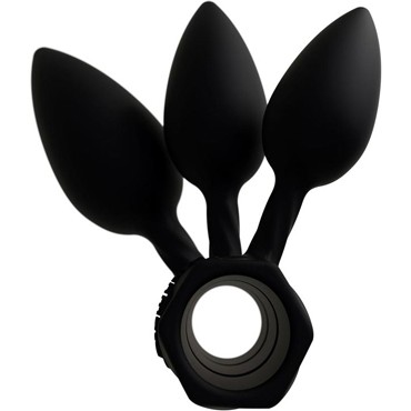 Bathmate Anal Training Plugs, черный