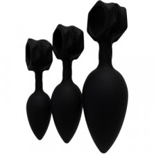 Bathmate Anal Training Plugs, черный