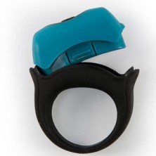 Topco Polar Night Vibrating Silicone Cock Ring