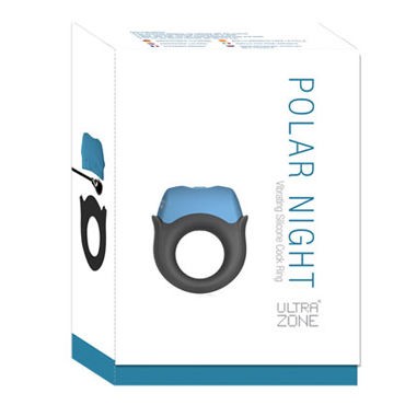 Topco Polar Night Vibrating Silicone Cock Ring