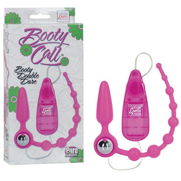 California Exotic Booty Double Dare, розовый