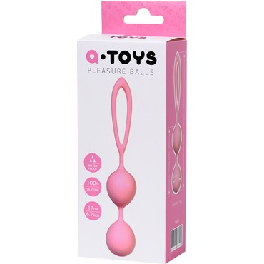 Toyfa A-Toys Pleasure Balls, светло-розовые