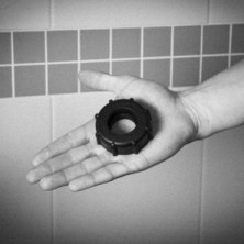 Keep Burning Drain Ring, черное