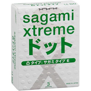 Sagami Xtreme Type E, 3 шт.