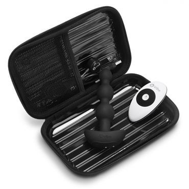 B-Vibe Triplet Anal Beads, черные