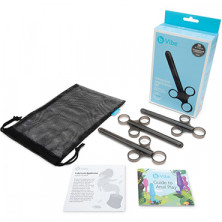 B-vibe Lube Applicator Set Of 3, черный