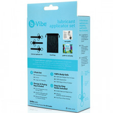 B-vibe Lube Applicator Set Of 3, черный
