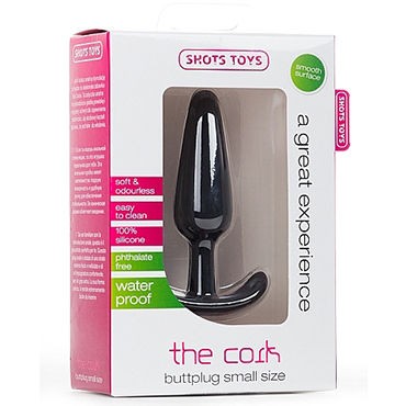 Shots Toys The Cork Small, черная
