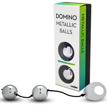 Gopaldas Domino Metallic Balls, серебристые