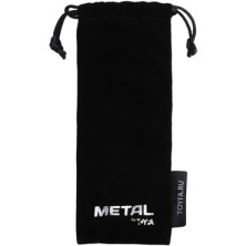 ToyFa Metal Анальный крюк с ребристым наконечником, серебристый