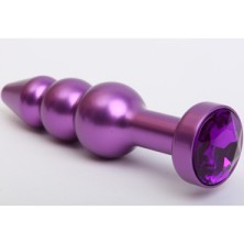 4sexdream Анальная ювелирка елочка, фиолетовый