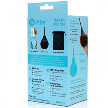 B-vibe Classic Enema Bulb Set, черная