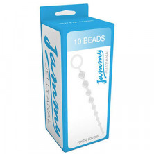 Toyz4lovers Jammy Jelly Anal 10 Beads, прозрачные