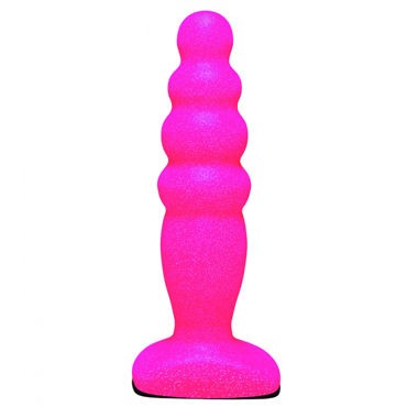 Lola Small Bubble Plug, розовый