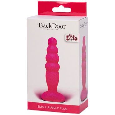 Lola Small Bubble Plug, розовый