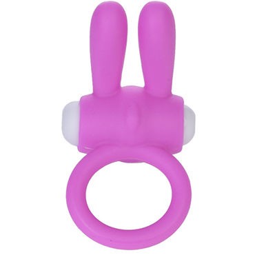 Lovetoy Power Rabbit Clit Cockring, розовое