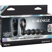 Pipedream Fantasy C-Ringz Remote Control Double Penetrator