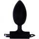 Точка Любви Анальная пробка Perfection, черная